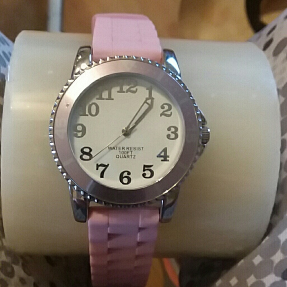 Pink watch